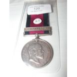 An Edward VII Natal medal with 1906 clasp to Sergt