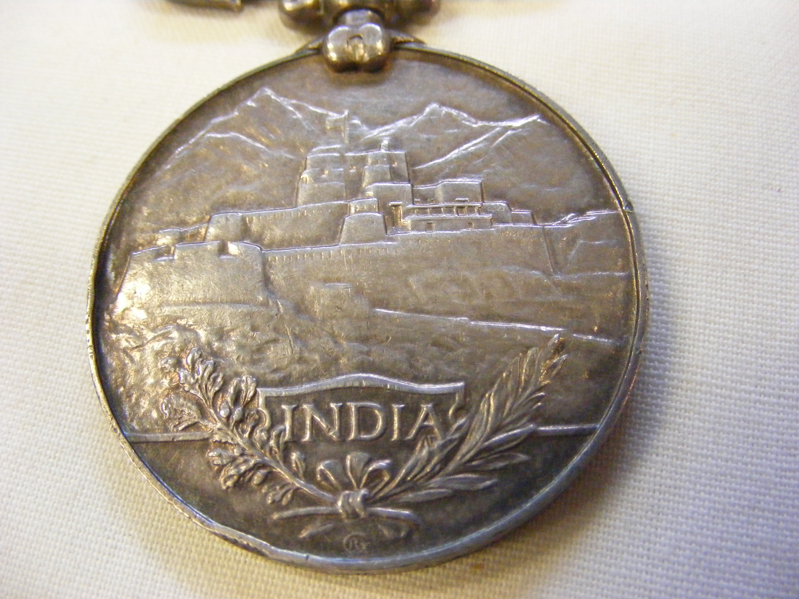 A rare British India General Service medal with No - Image 7 of 7