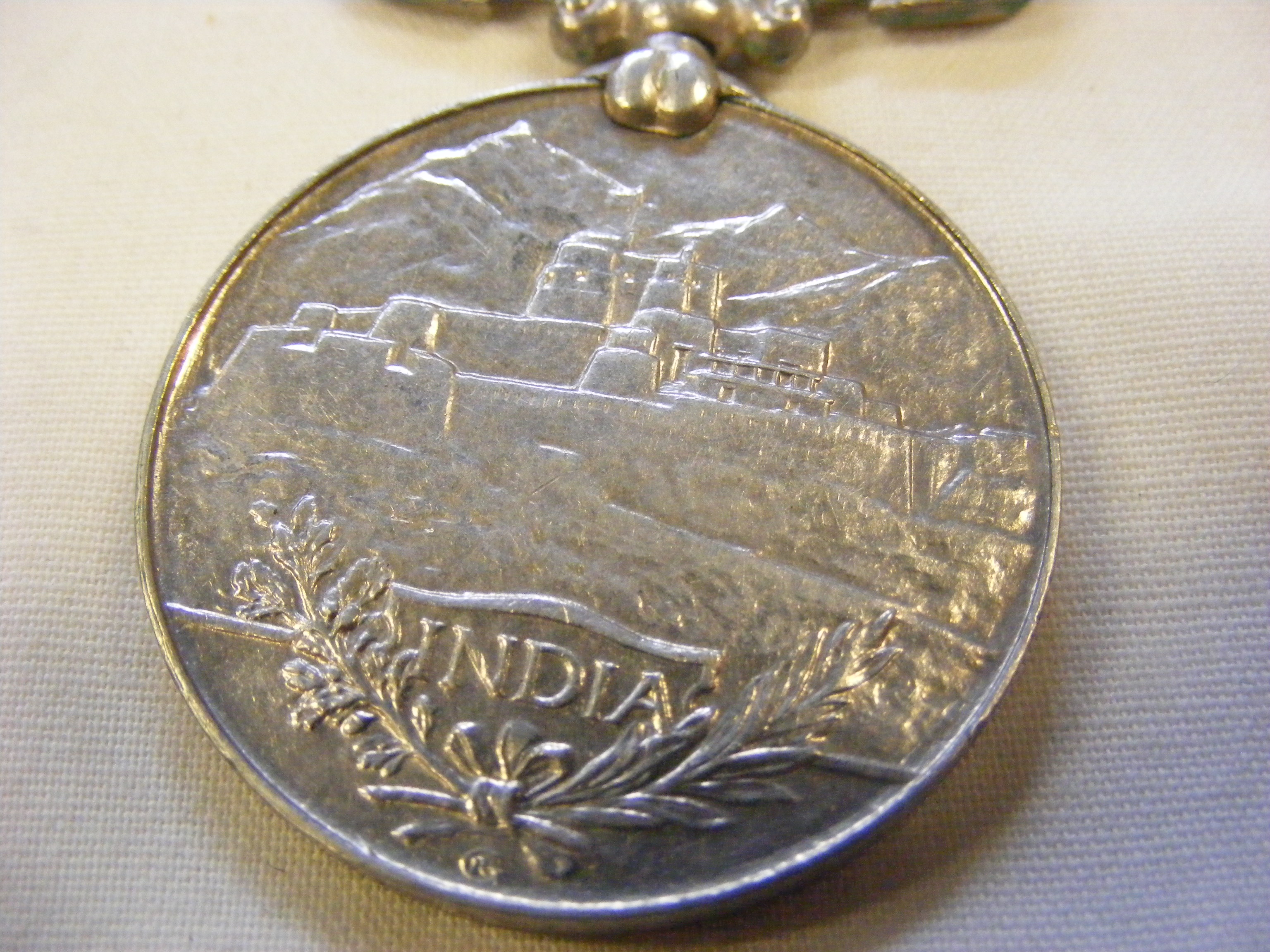 A George V Indian General Service medal 1908 with - Image 7 of 7