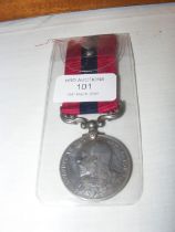 An Edward VII Distinguished Conduct medal - unnamed