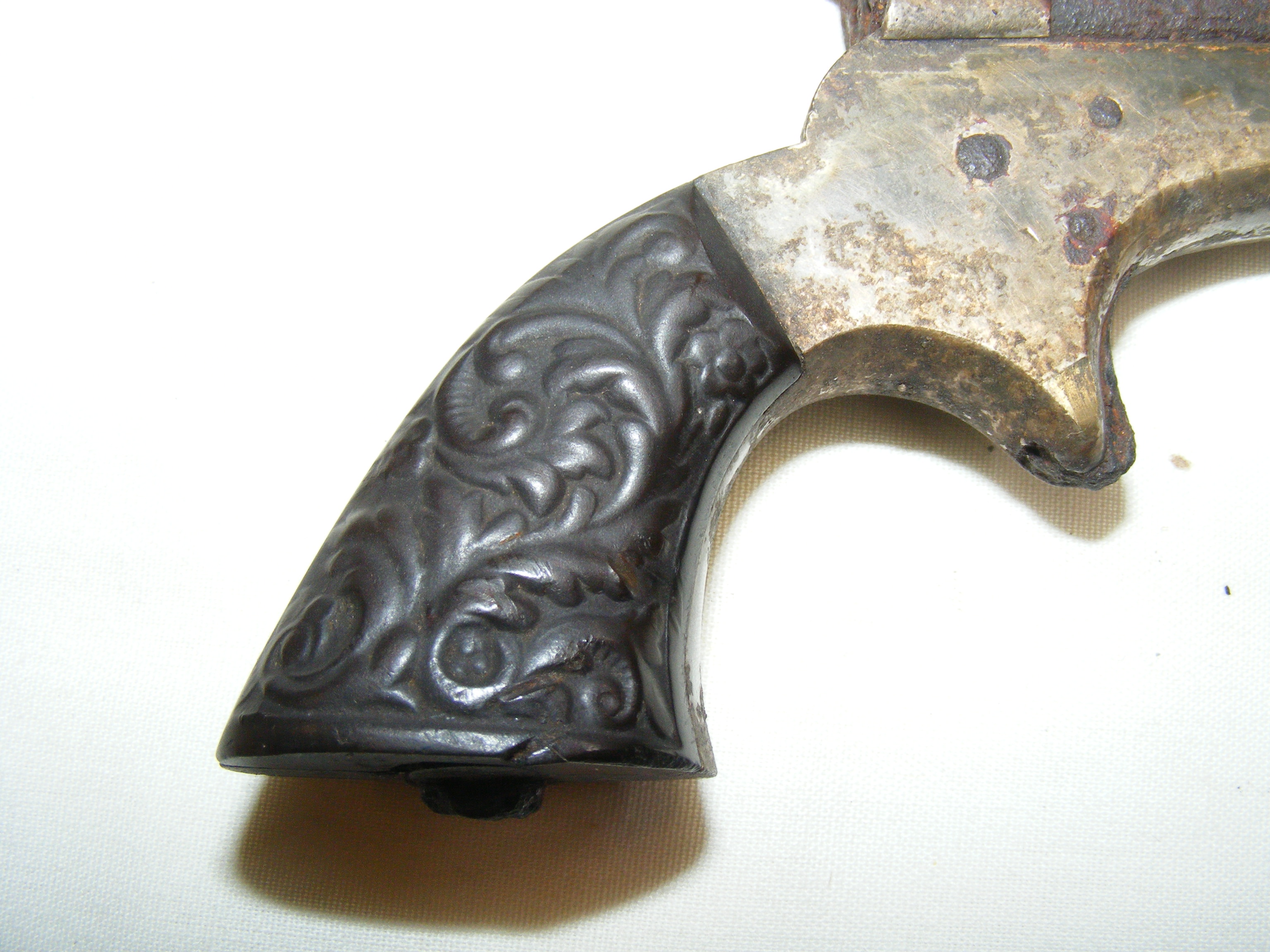 A miniature antique pocket pistol with some histor - Image 8 of 21