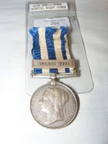 An Egypt War medal with Suakin 1885 clasp to 4229