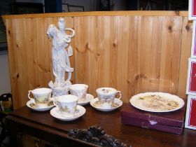 Royal Albert 'Four Seasons' cup, saucer and plate