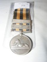 An Egypt War medal with clasp for Gemaizah 1888 an