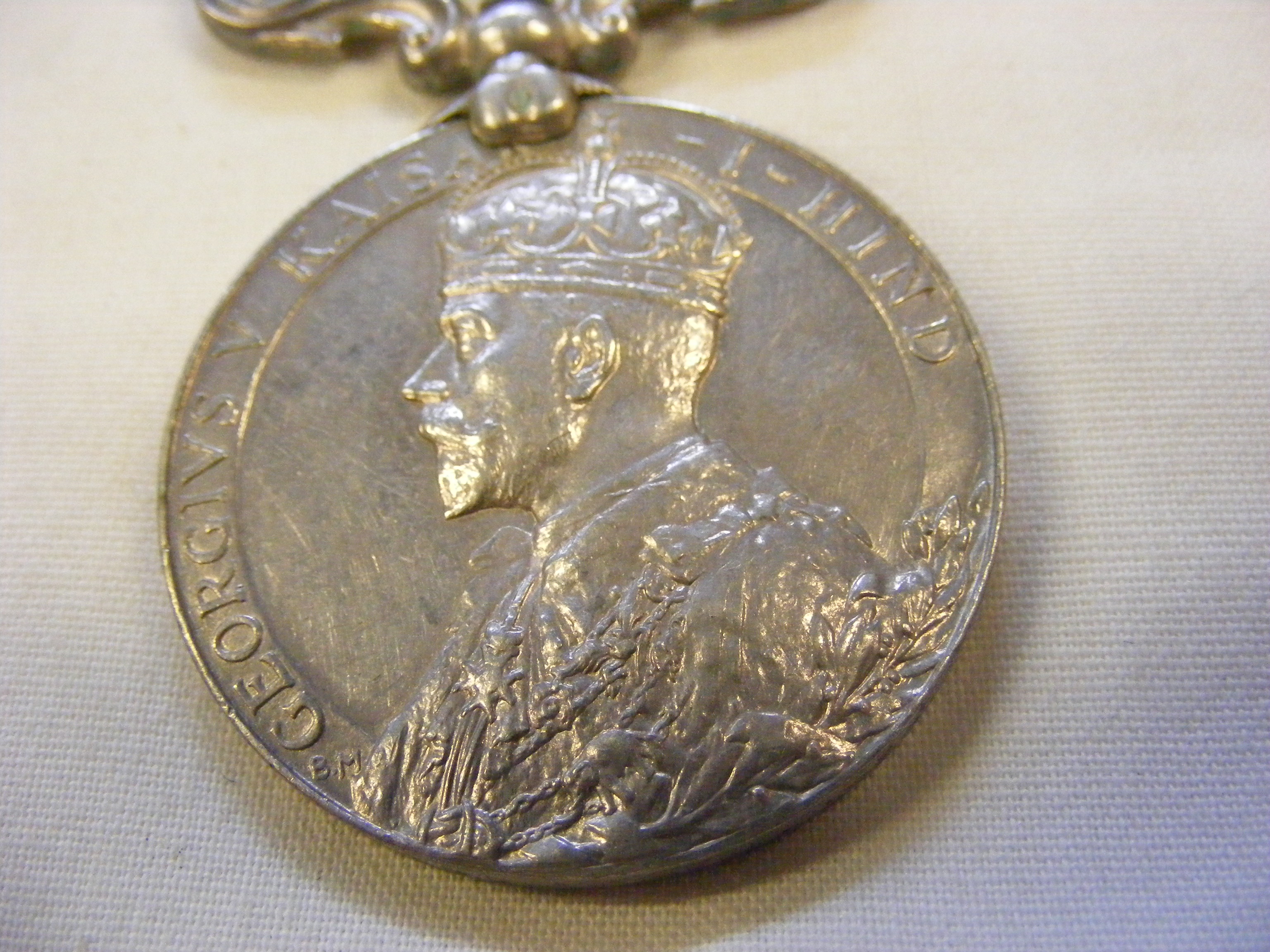 A George V Indian General Service medal 1908 with - Image 5 of 7