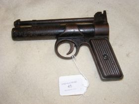 A Webley & Scott Junior .177 air pistol - overall