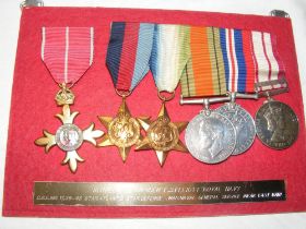 A six medal group to Surgeon Commander E S Elliott