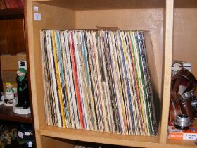 A quantity of vinyl records, including Cliff Richa