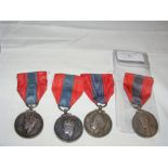 Four Imperial Service war medals