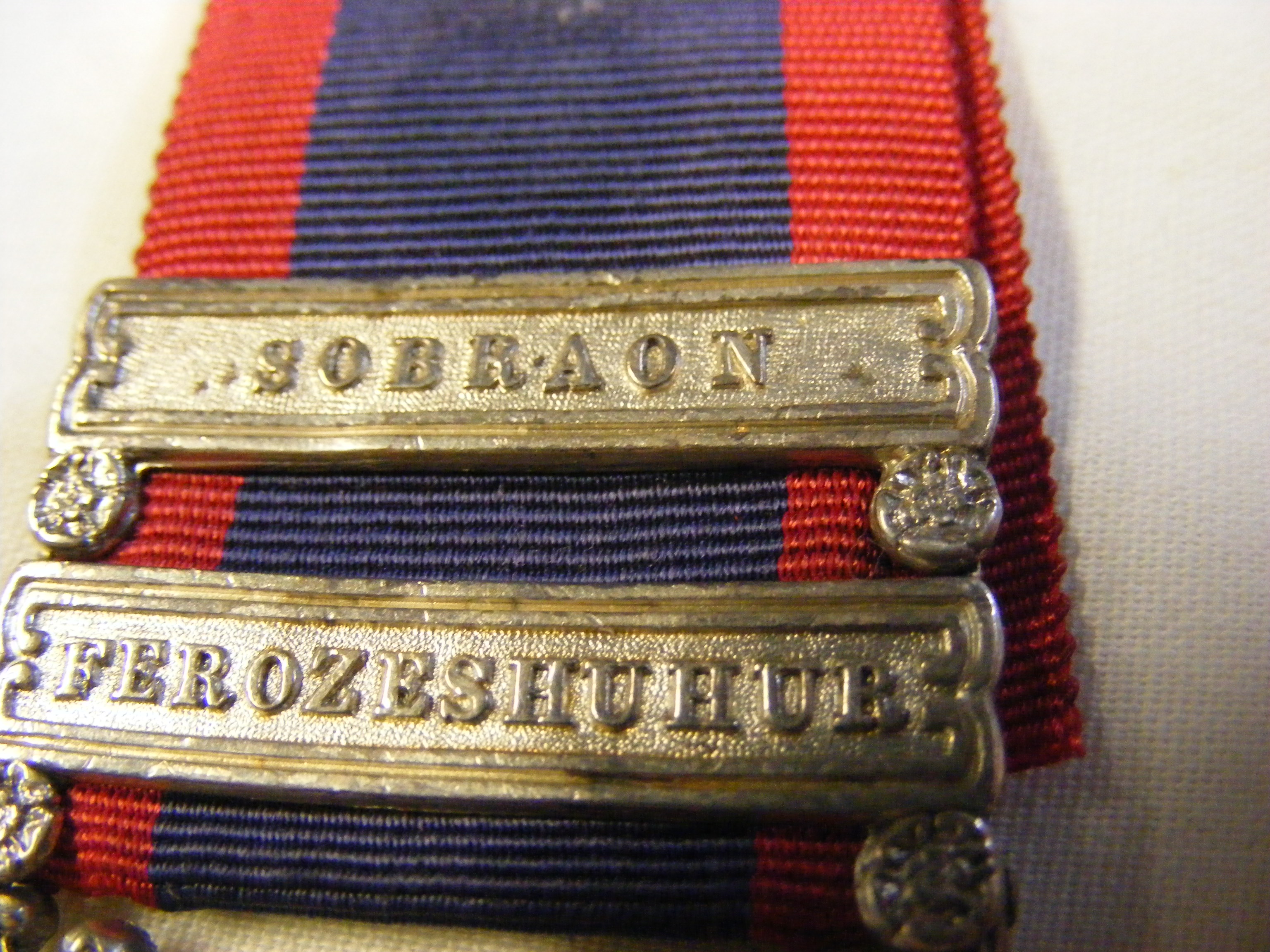 A Victoria Sutlej medal with Sobraon and - Image 3 of 10