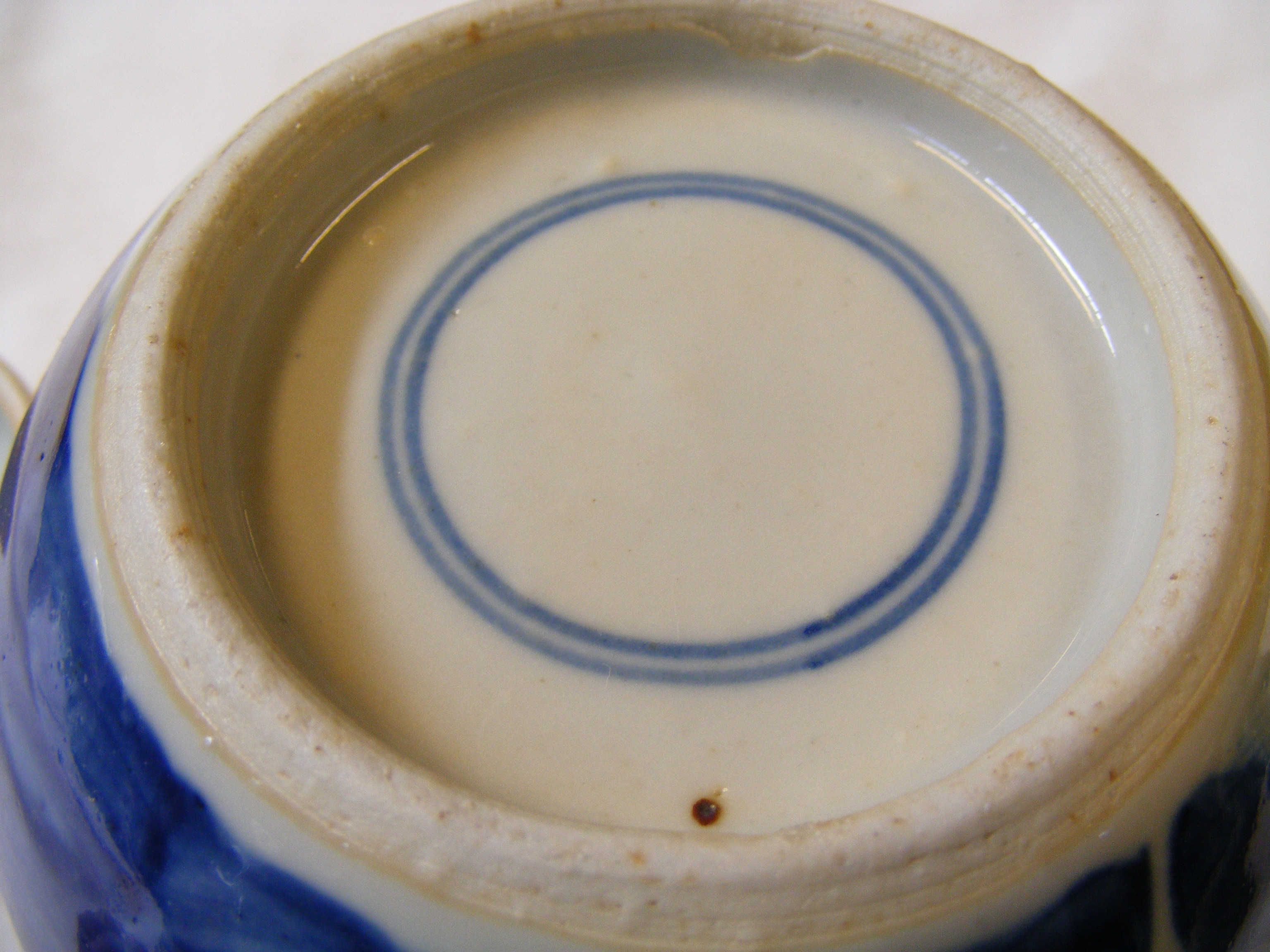 A Chinese blue and white ginger jar and cover, tog - Image 15 of 40