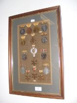 A collection of First and Second World War medals,