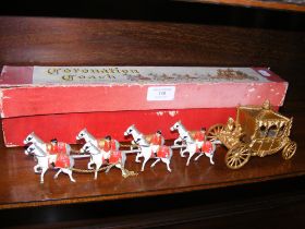 A Lesney boxed model of the 1953 Coronation coach