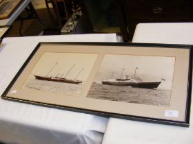 An original Beken & Son photograph of HMY Britanni