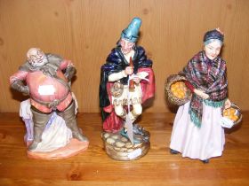 Three Royal Doulton figures: 'Falstaff' - HN2054,