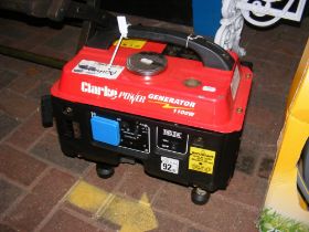 A Clarke Power 1100 watt generator