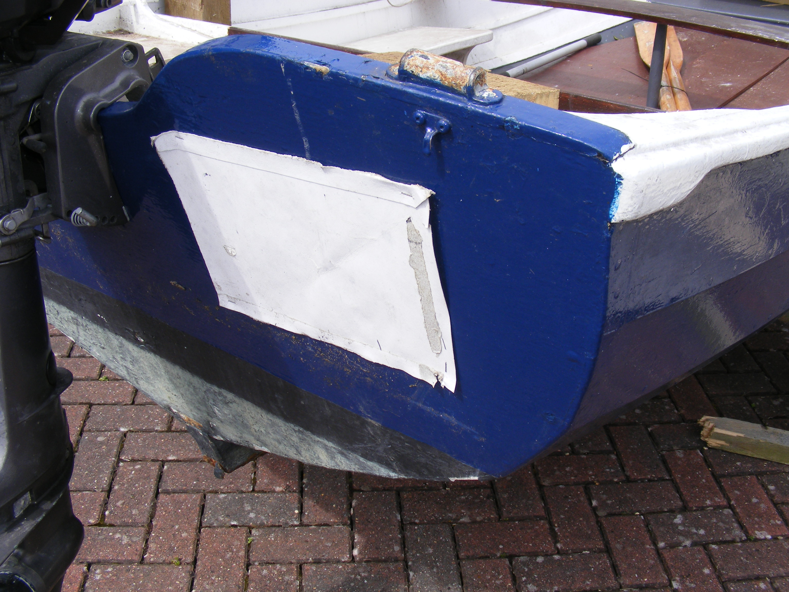 A 5m wooden fishing boat 'Rosie' - with trailer an - Image 32 of 42