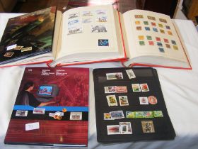 Four albums of Canadian stamps, up to 2016