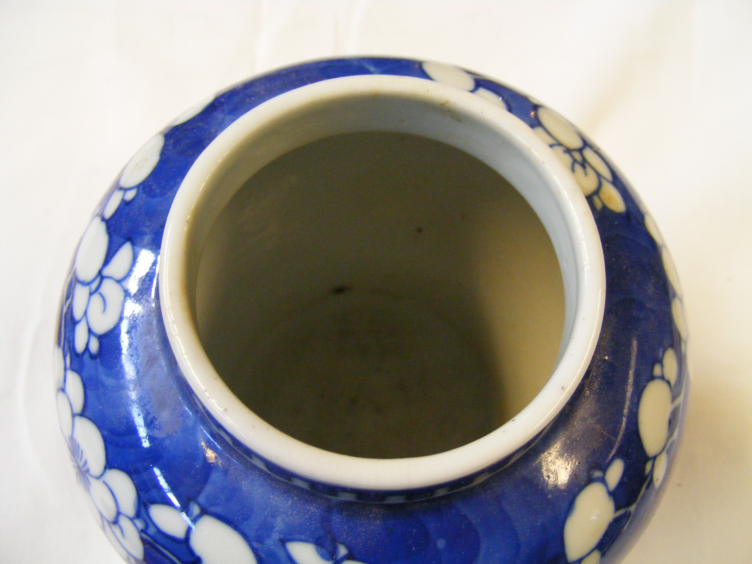 A Chinese blue and white ginger jar and cover, tog - Image 36 of 40