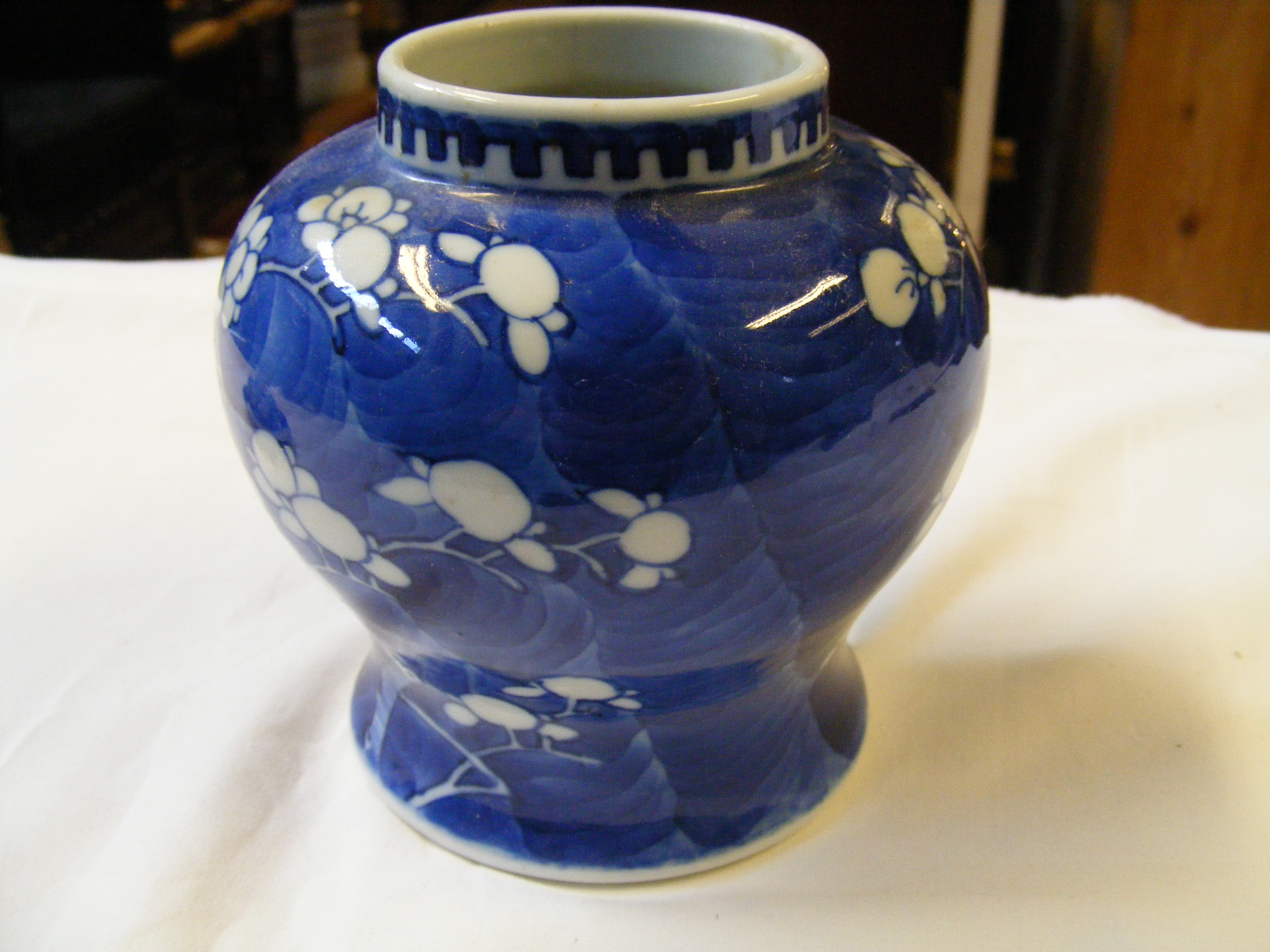 A Chinese blue and white ginger jar and cover, tog - Image 34 of 40