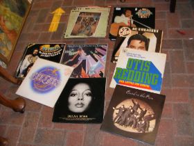 A quantity of vinyl LP records, including Dr Hook