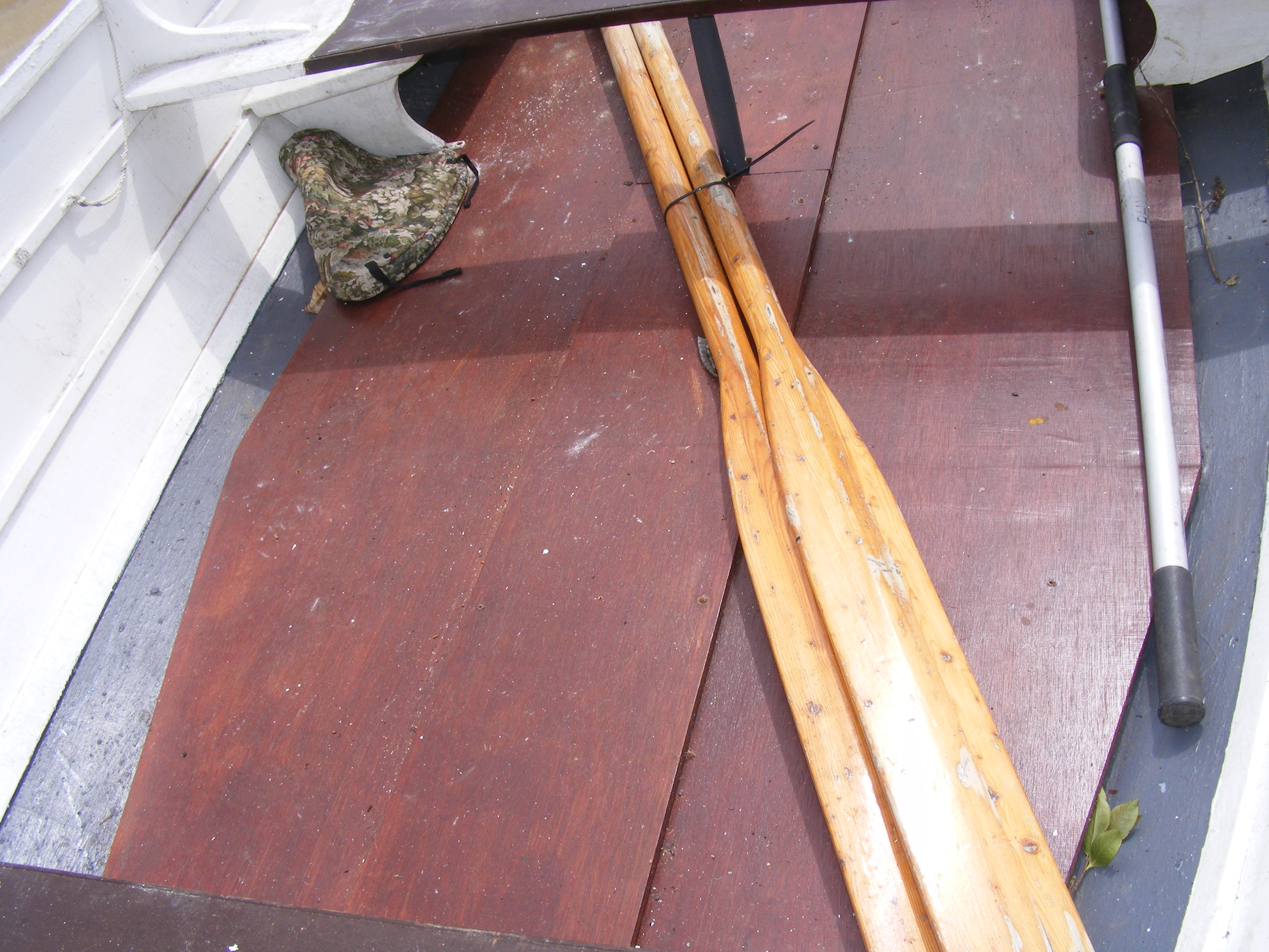 A 5m wooden fishing boat 'Rosie' - with trailer an - Image 17 of 42