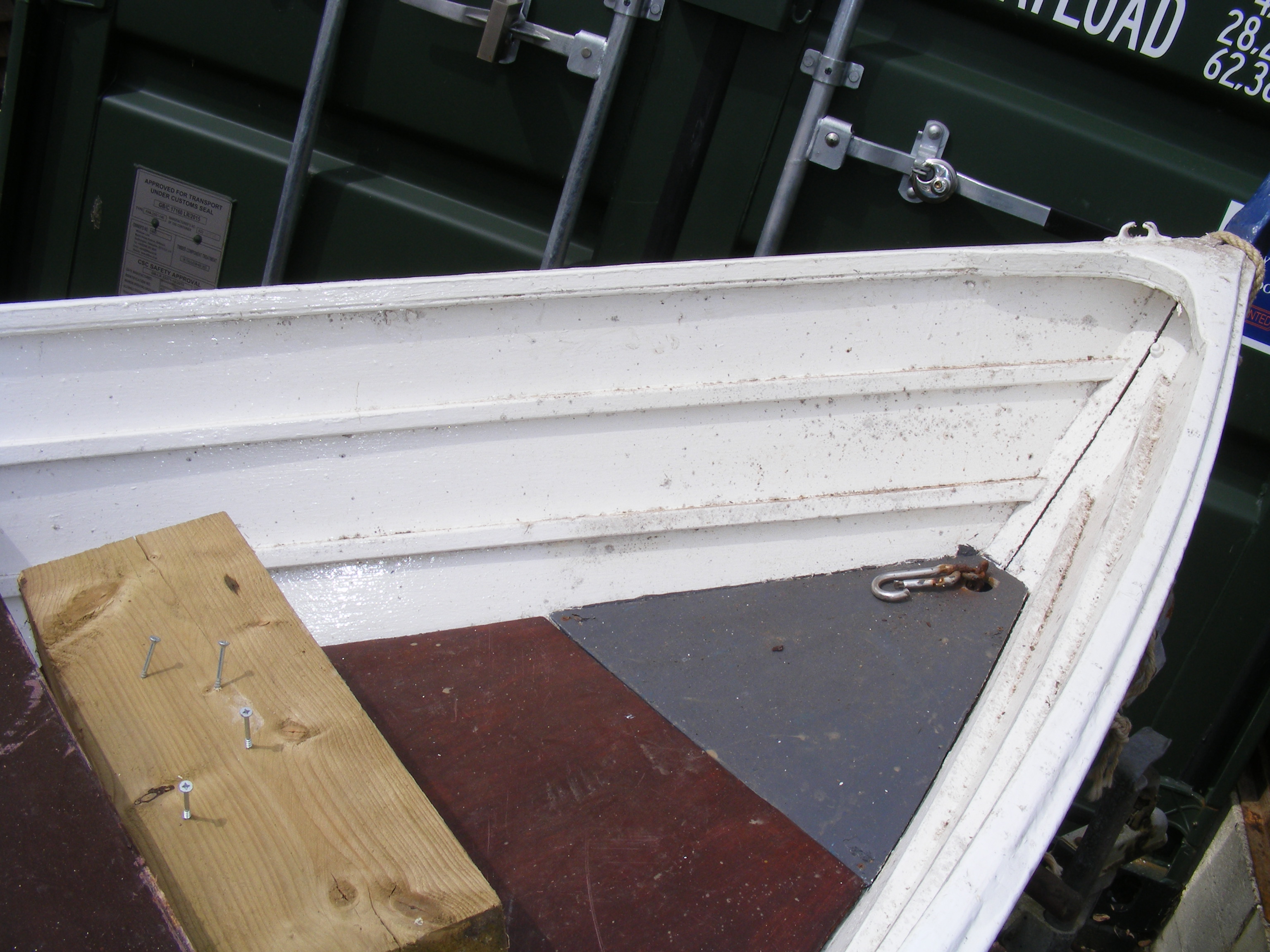 A 5m wooden fishing boat 'Rosie' - with trailer an - Image 23 of 42