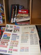 A stamp collection - loose and in albums