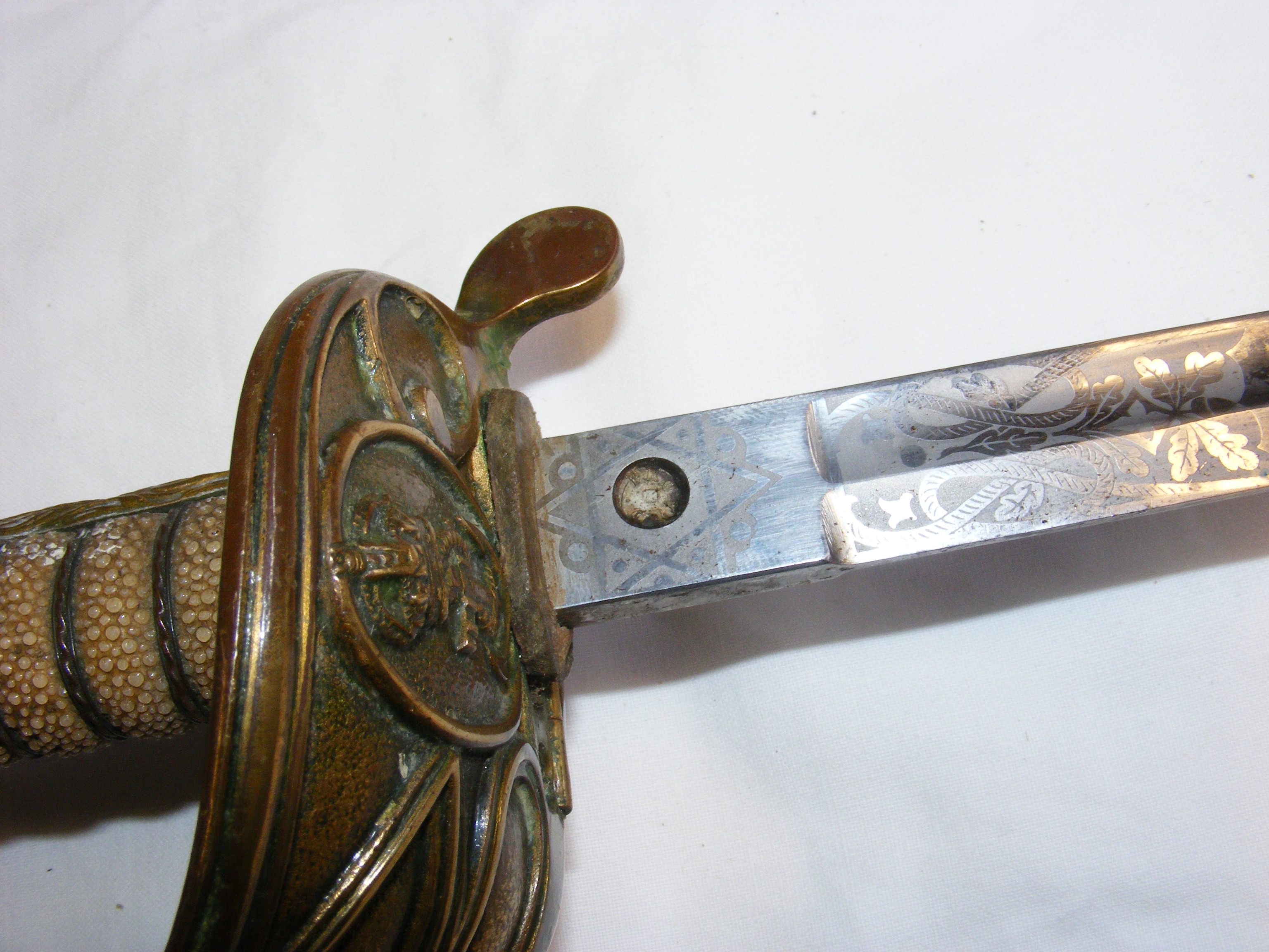 A Gieve, Matthews & Seagrove Naval dress sword wit - Image 15 of 19