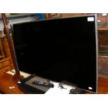 A Samsung UE40F7000STXXU 40inch screen TV with Use