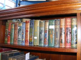 A collection of early 20th century fiction novels