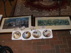 Banbury Mint collector's plates, together with two