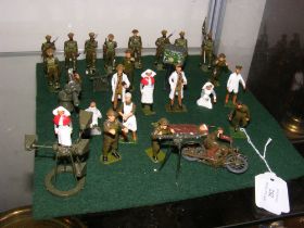 A selection of Britains military figures