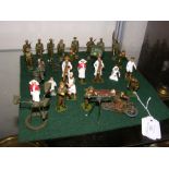 A selection of Britains military figures