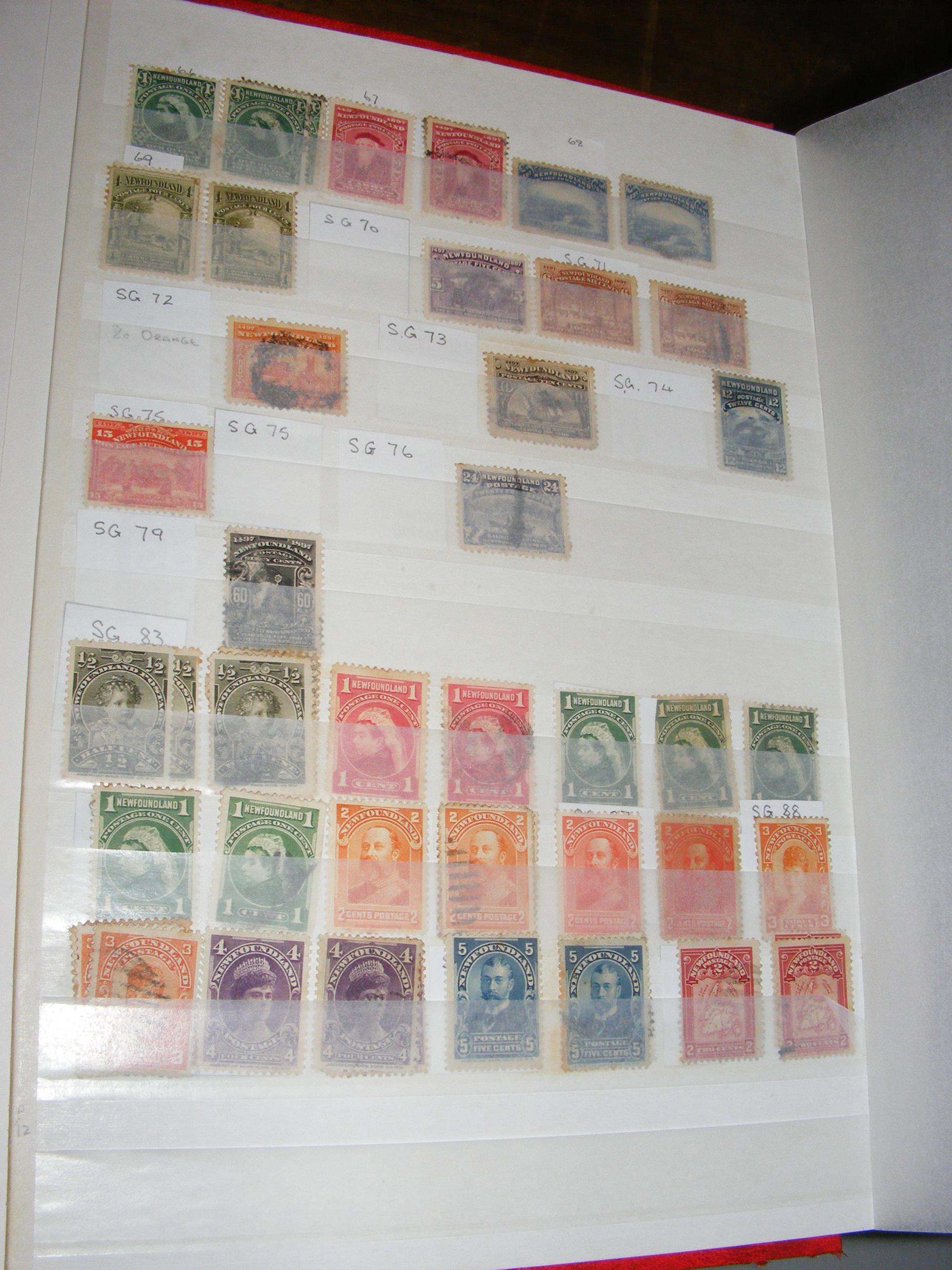 Stamps - Canada collection - in four albums