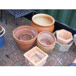 A generous quantity of terracotta and constituted