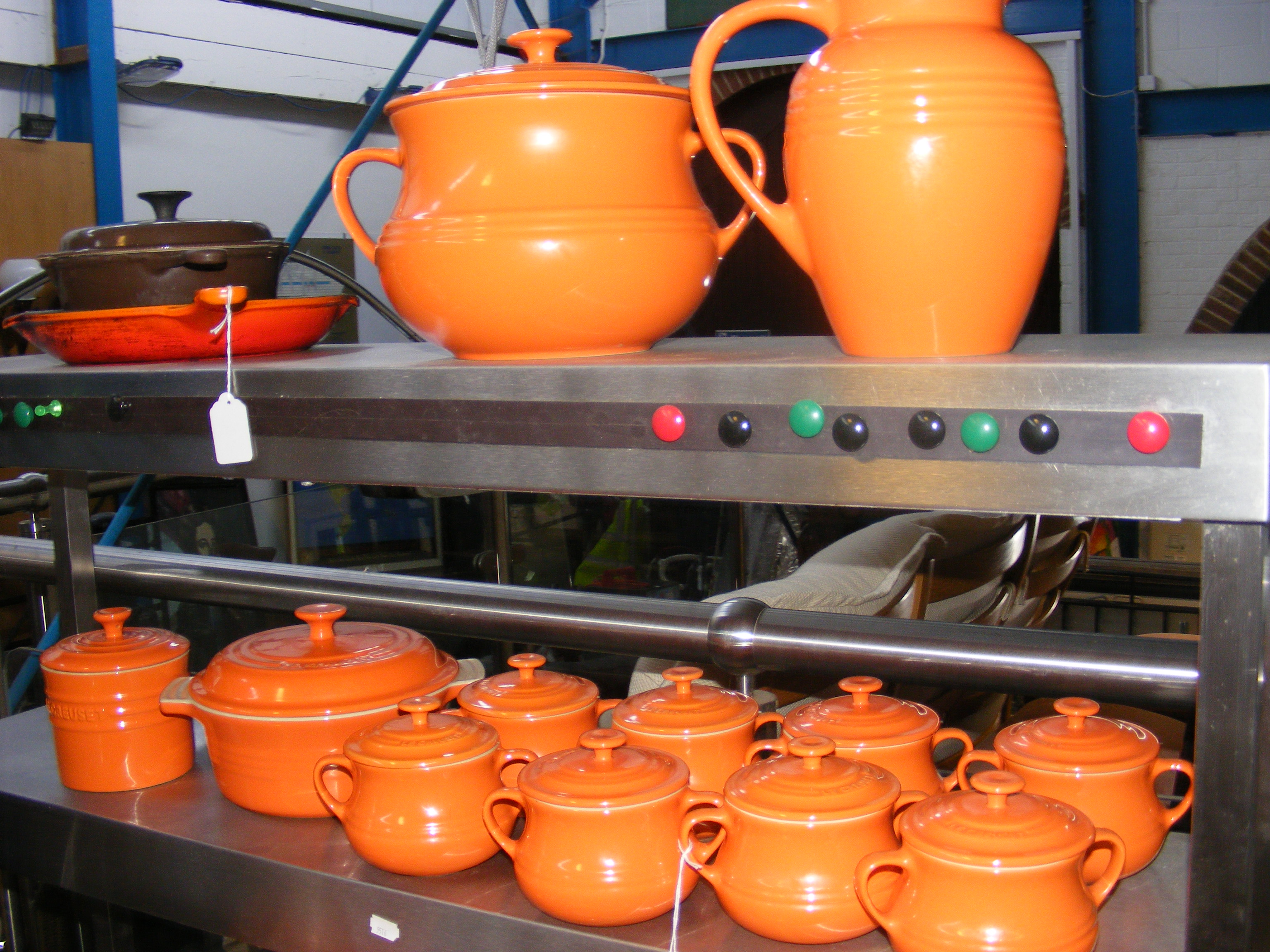 A collection of Le Creuset orange glaze ceramic wa - Image 4 of 5