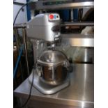 A commercial Metcalfe SP80 8ltr mixing machine - with manual