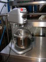 A commercial Metcalfe SP80 8ltr mixing machine - with manual