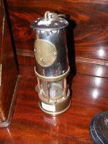 An original Miner's lamp by The Protector Lamp and