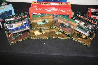 Six boxed die cast Corgi Classic model cars, toget