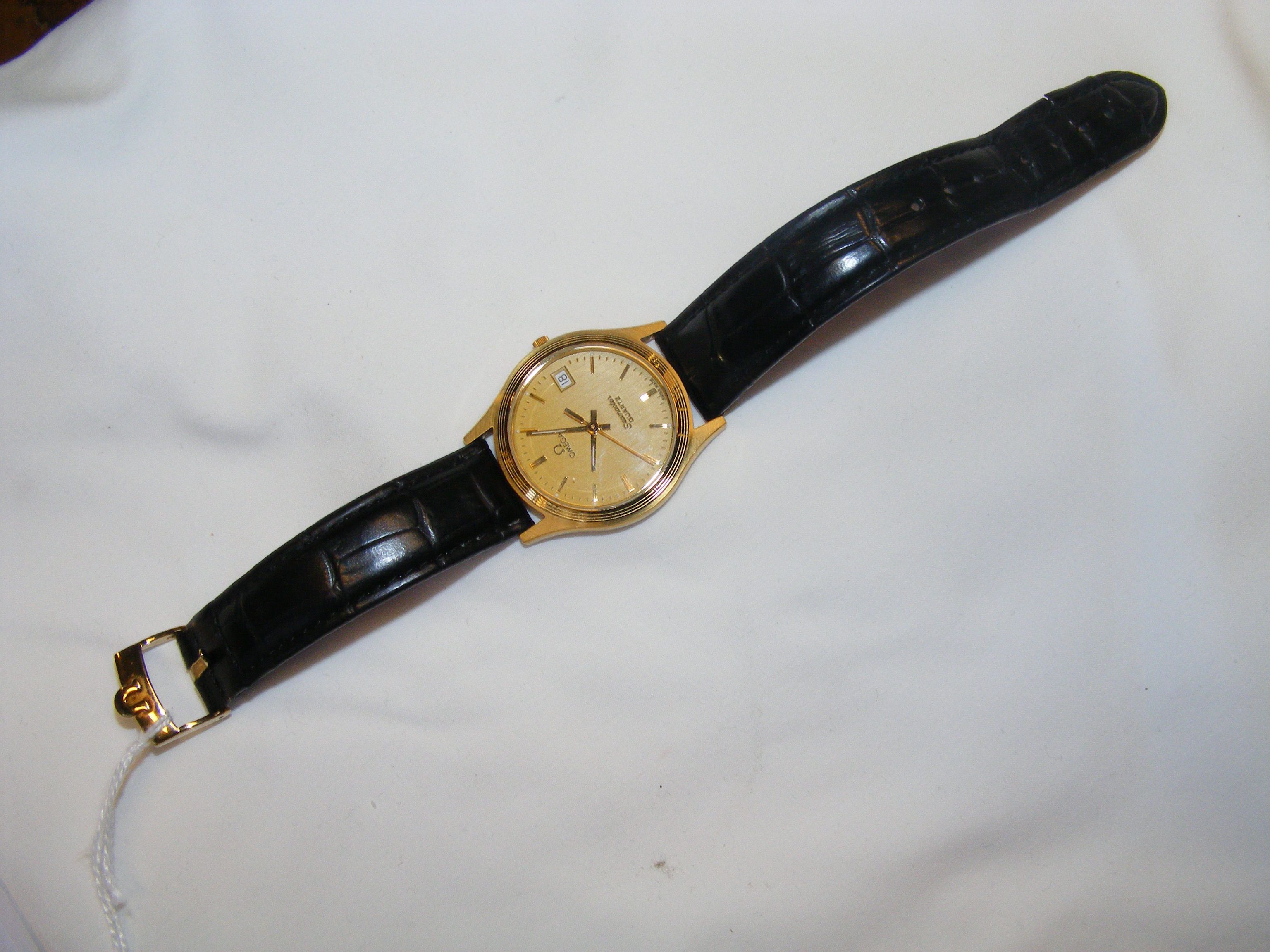 A gents Omega Seamaster wrist watch with date aper - Image 9 of 9