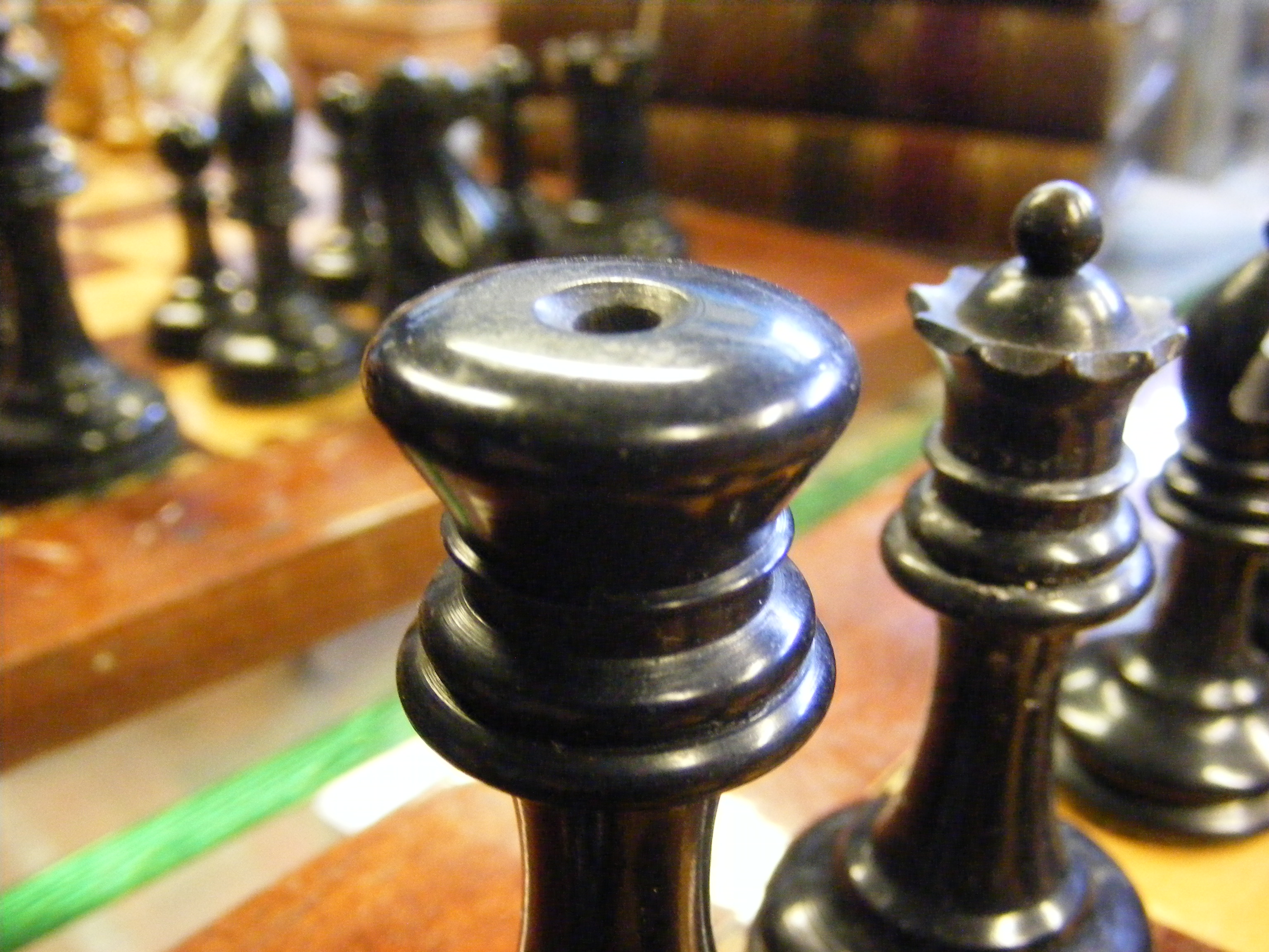 An antique chess set by Jaques of London - with or - Image 11 of 15