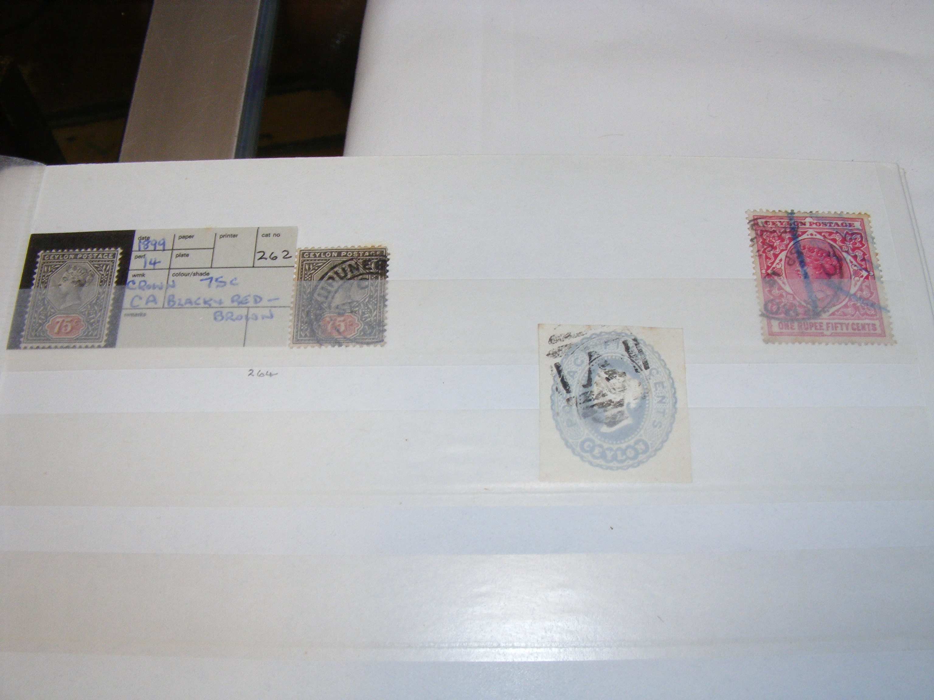 Stamps - Ceylon and Fiji - QV onwards - Bild 7 aus 9