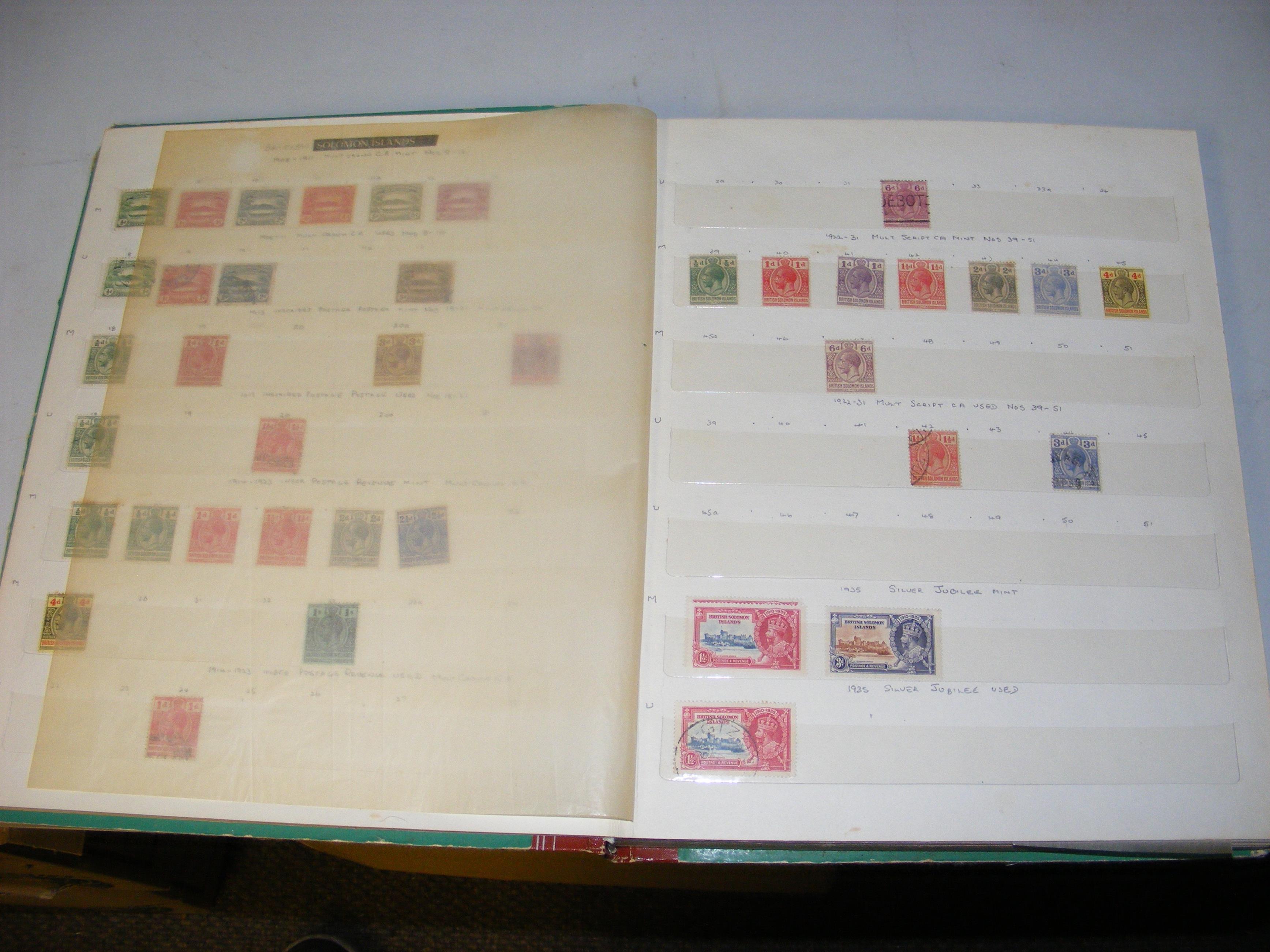 Stamps - British Solomon Islands and Somaliland -