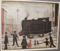 LAURENCE STEPHEN LOWRY - a lithograph entitled 'Th
