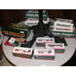 A quantity of Eddie Stobart die cast model lorries