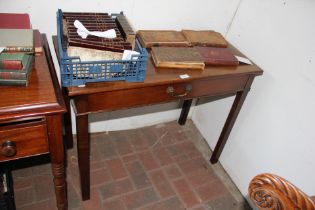 A single drawer side table