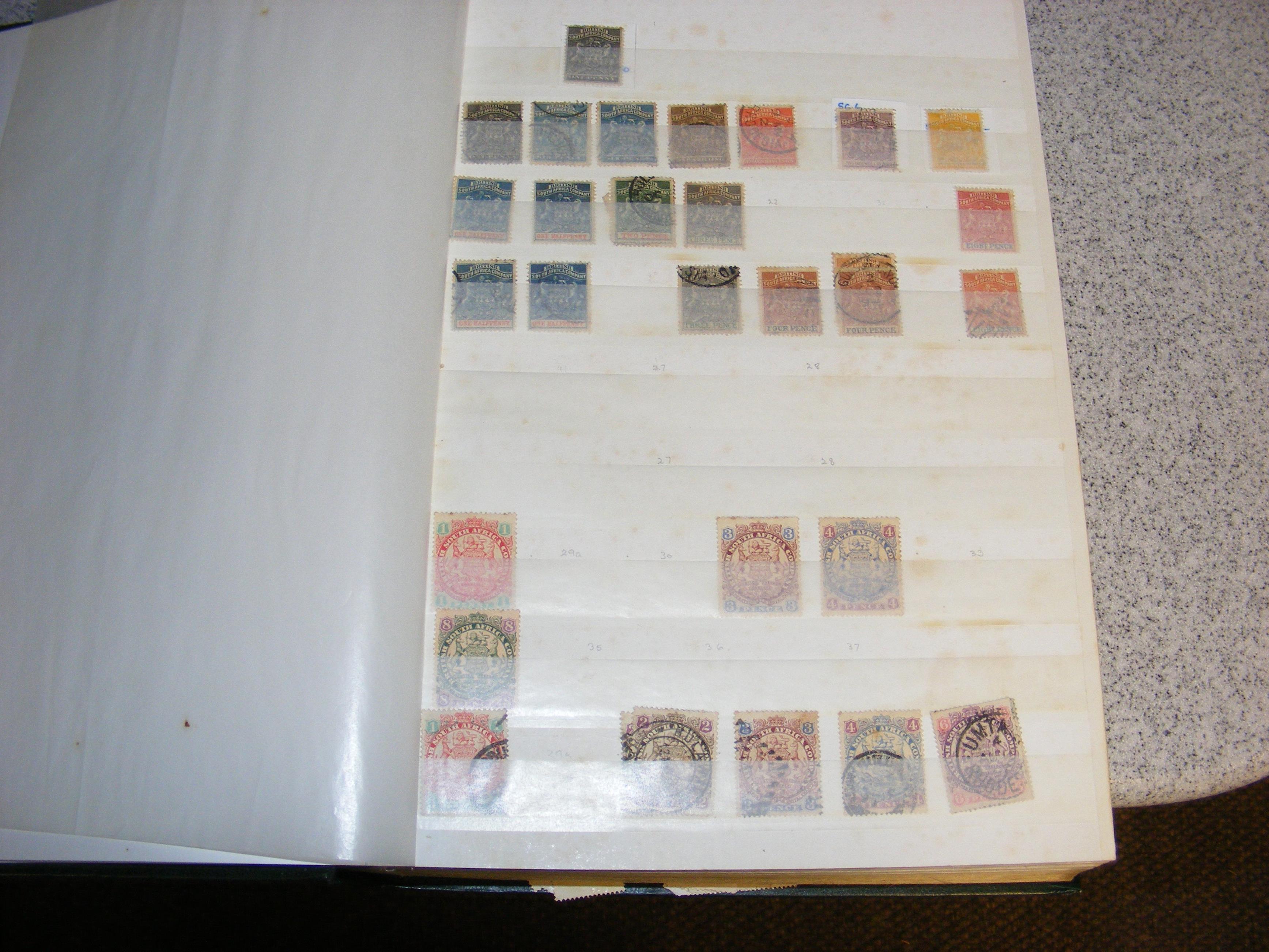 Stamps - British South Africa and Rhodesia's