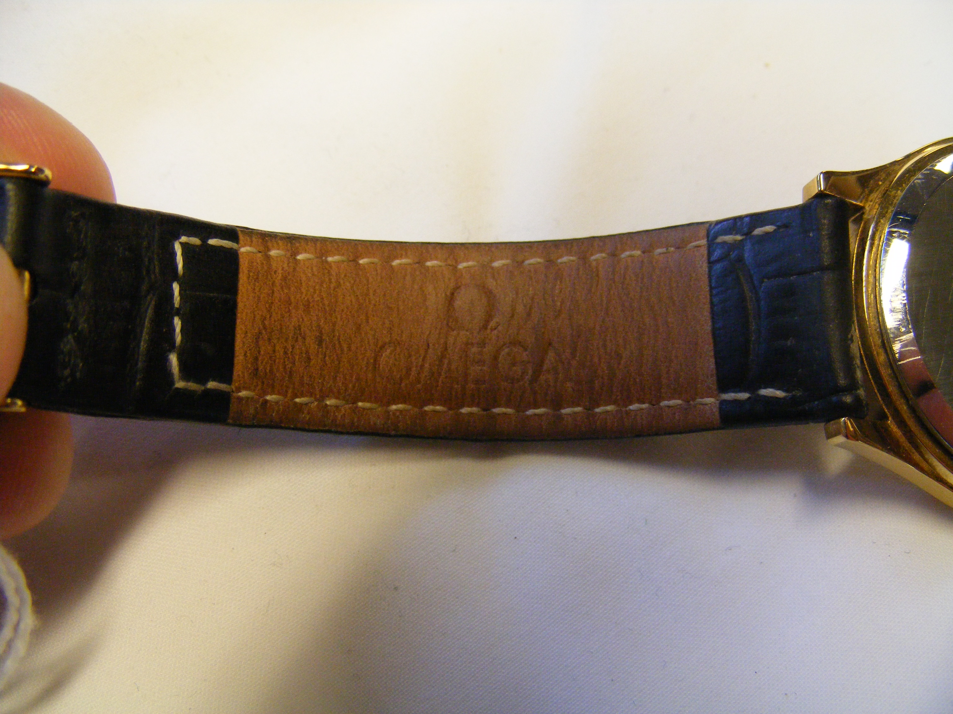 A gents Omega Seamaster wrist watch with date aper - Image 6 of 9